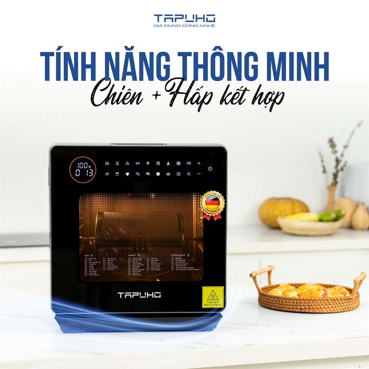 Giá nồi chiên hơi nước Tapuho bao nhiêu tiền?