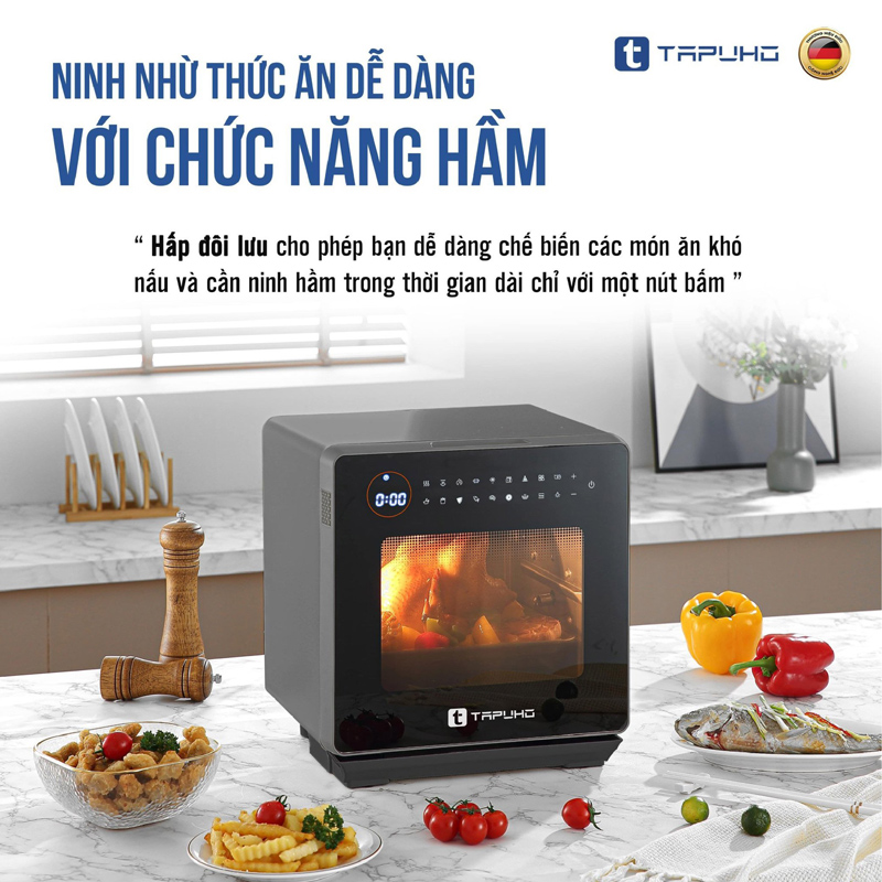 nồi chiên hơi nước nhập khẩu Đức