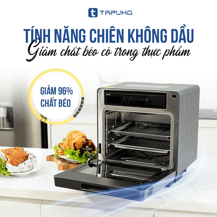 Có nên dùng nồi chiên hơi nước