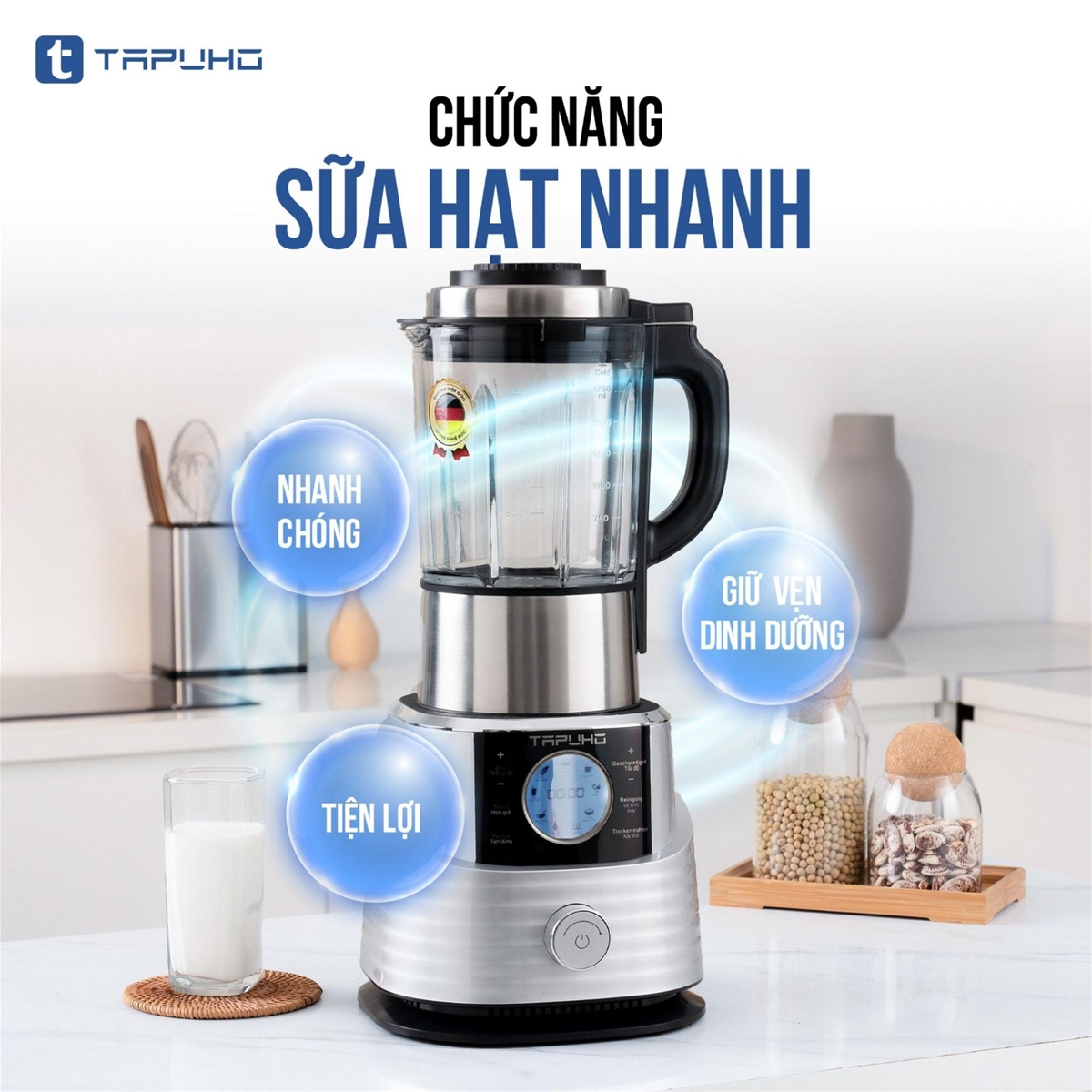 Các tính năng của máy xay nấu đa năng