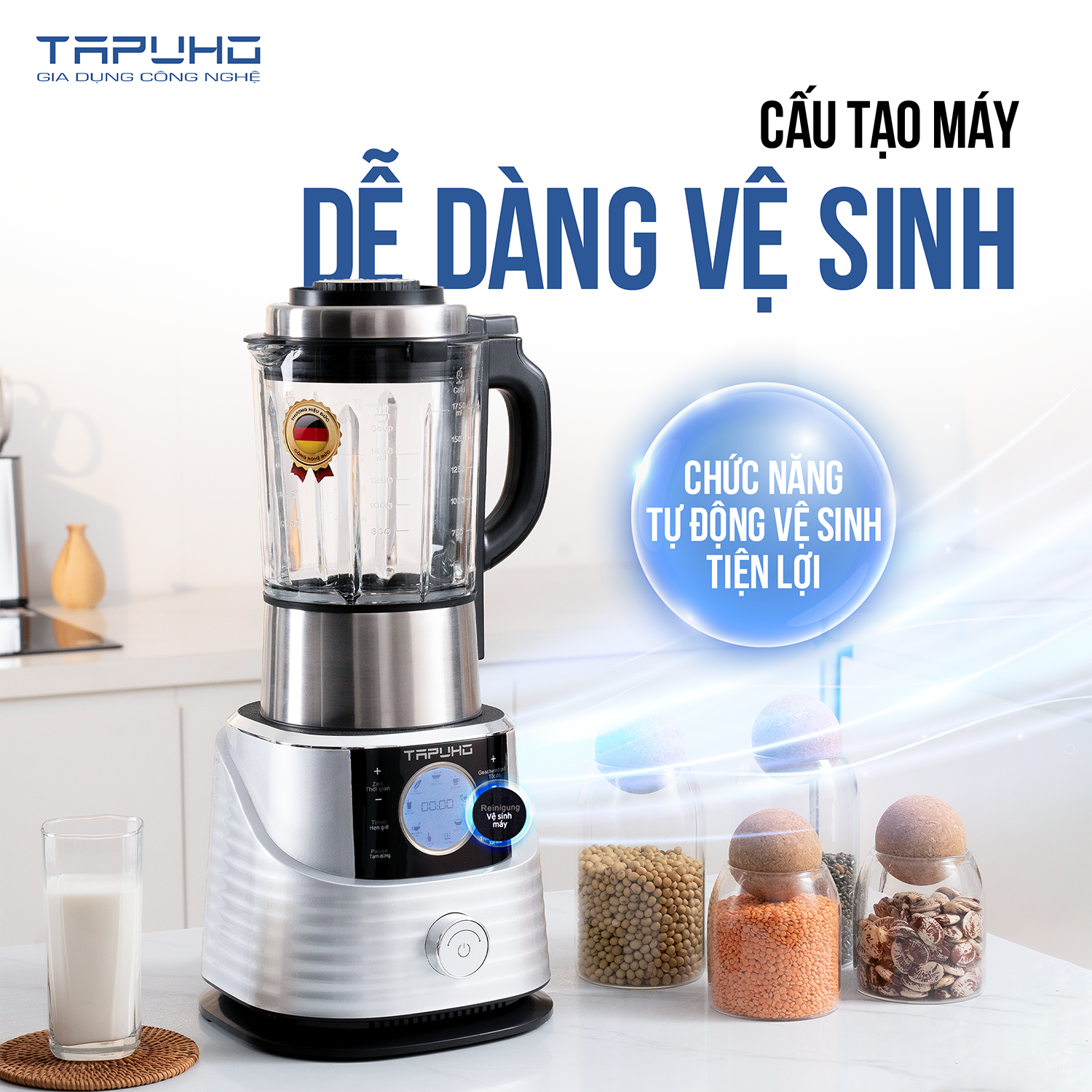 Dễ dàng vệ sinh