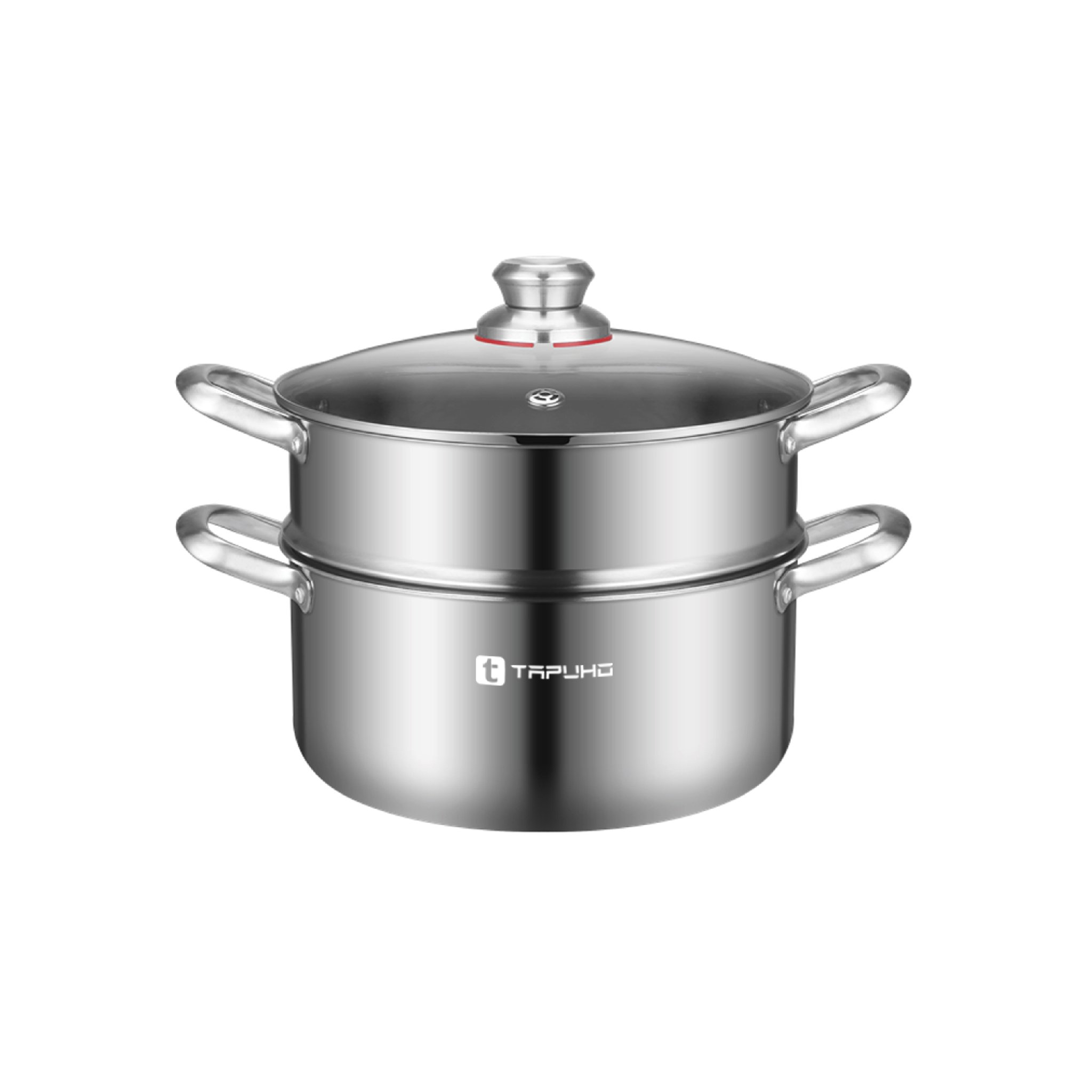 Nồi Hấp Inox 3 Lớp 2 Tầng Cao Cấp TP-2034 26cm