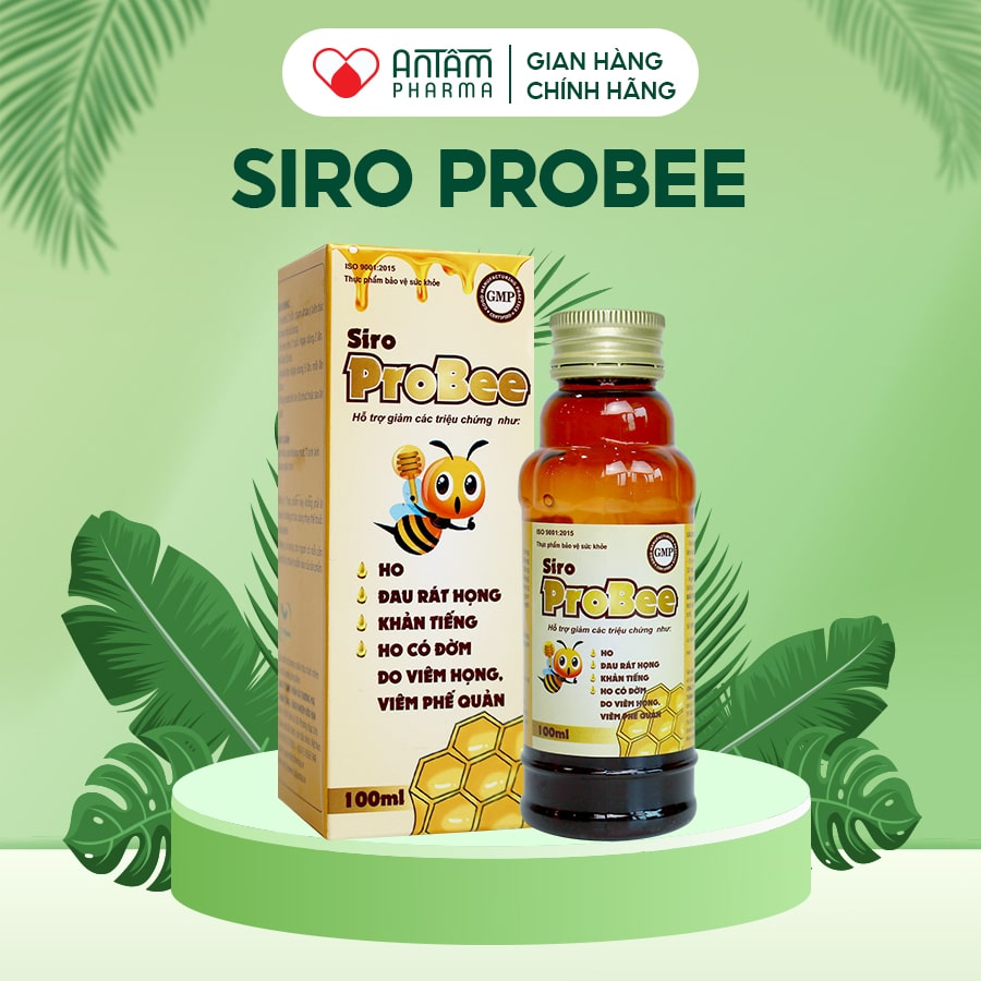 Siro ProBee - Giảm Ho, Đờm, Đau Rát Họng Cho Bé - Lọ 100ml